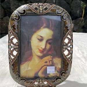 Picture frame with original tags